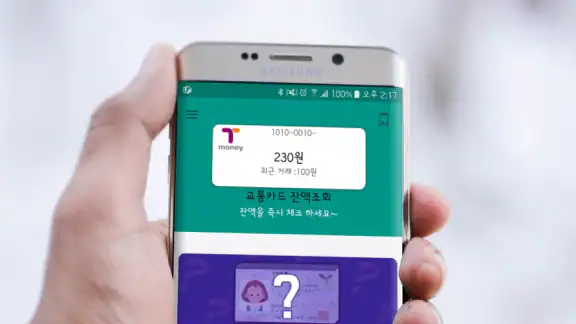 교통카드 잔액조회 (티머니/ 캐시비/레일플러스/한페이)