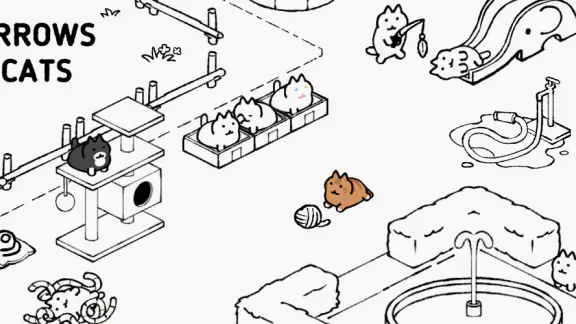 구해줄거냥? : 고양이 마을 퍼즐