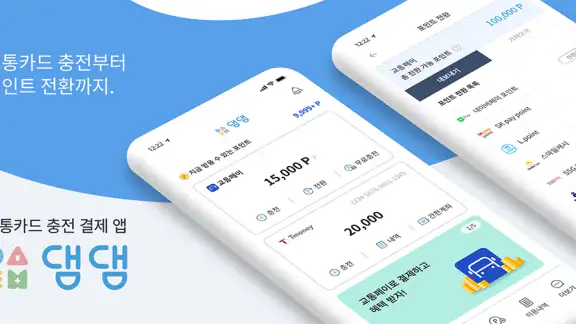 댐댐 - 교통카드 충전, 결제, 잔액조회, 포인트 전환