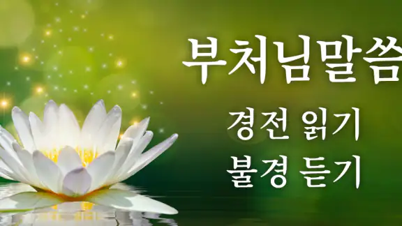 불교경전 불경 독경 - 부처님말씀 경전 읽기 불경 듣기