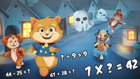수학 게임: Toon Math