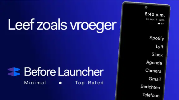 Before Launcher | Go Minimal