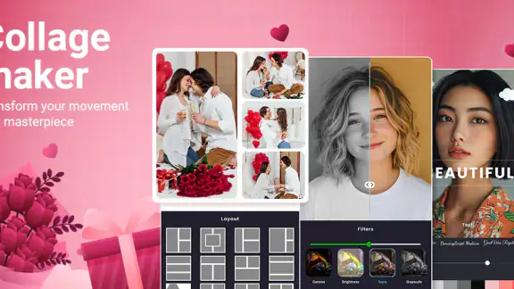 Collagemaker en foto-editor