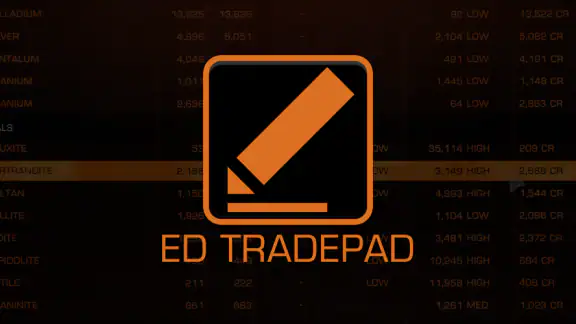 Elite Dangerous TradePad Pro