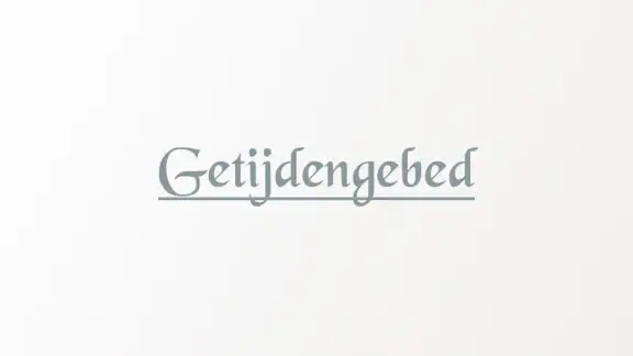 Getijdengebed