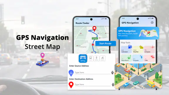 GPS Navigation-Street View Map