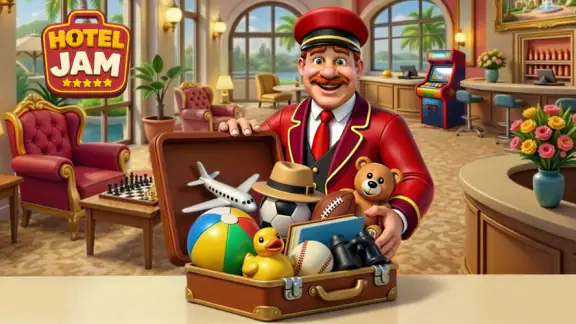 Hotel Jam 3D Sorting Game