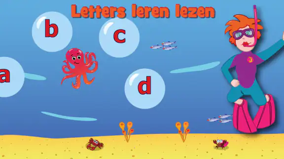 Juf Jannie-Letters leren lezen