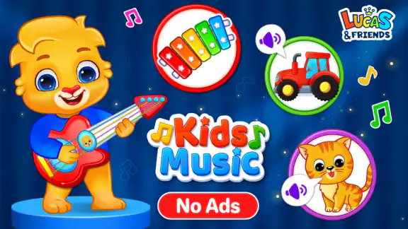 Kids Music: Piano, Xylo, Drums