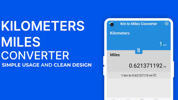 Kilometers to Miles Converter