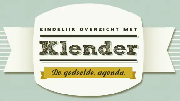 Klender, gedeelde gezinsagenda