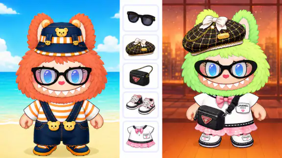 Labubu Dress Up Games for kids