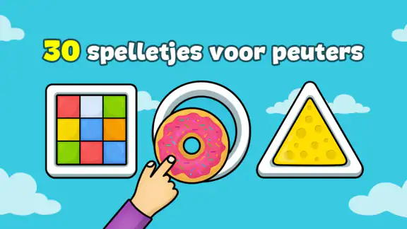 Leerspelletjes voor peuters 2+