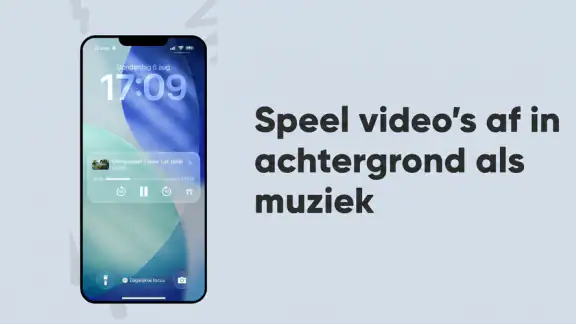Music Tube: Achtergrondspeler