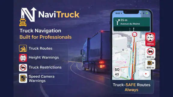 NaviTruck GPS Vrachtwagen