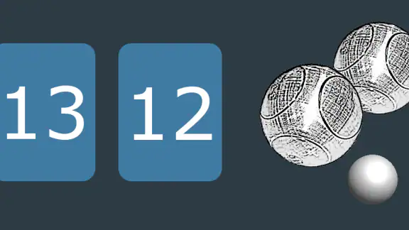 Petanque: Score Marker