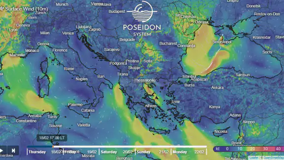 POSEIDON System Weather