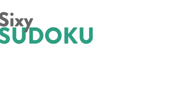 Sixy Sudoku