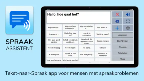 Spraak Assistent AAC