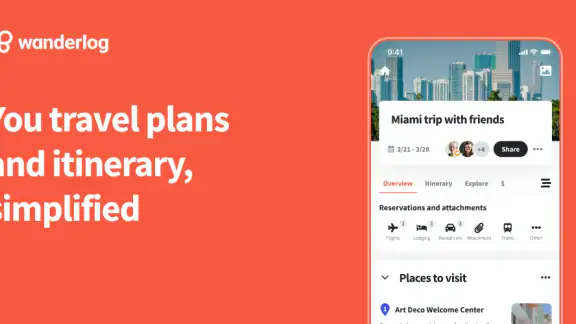 Wanderlog - Trip Planner App