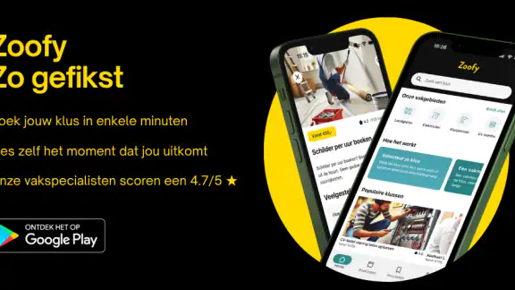 Zoofy - Boek snel een vakman