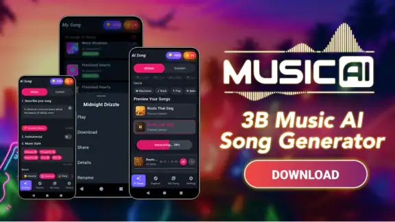 3B Music AI - Song Generator