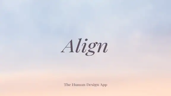 Align: The Human Design App