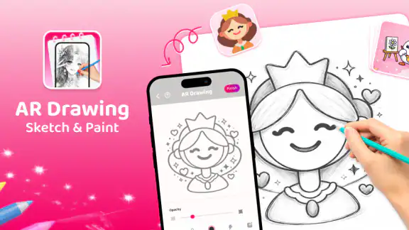 AR Drawing: Trace & Sketch