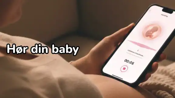 Baby Hjertelyd Monitor: Bumpi