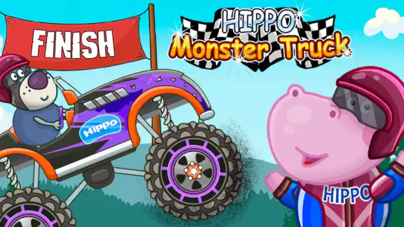 Barnas Monstertruck Løp