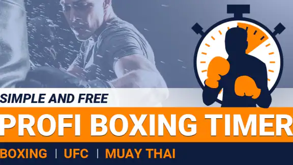 Boxing Round Timer Clock