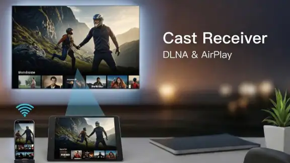 Cast Receiver - DLNA & AirPlay