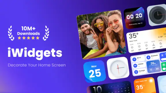Color Widgets, Theme: iWidgets