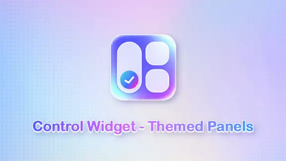 Control Widget - Themed Panels