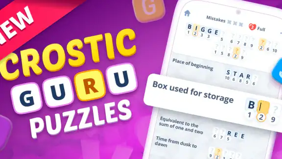 Crostic Guru - Guess The Words