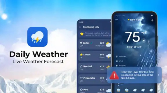 Daily Weather: Forecast&Alerts