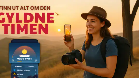 Den Gyldne Timen, Solnedgang