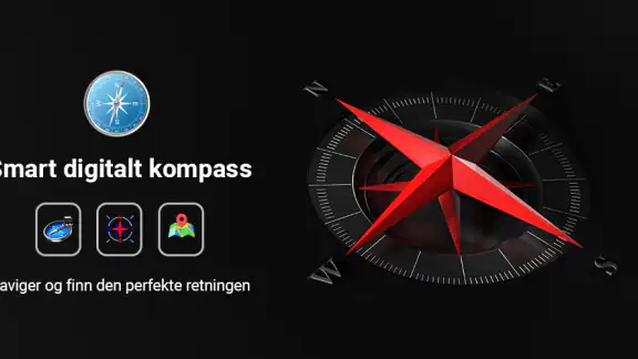 Digitalt kompass - GPS-kompass