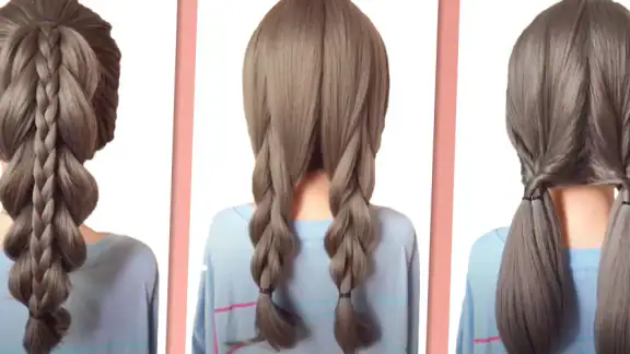 Easy hairstyles step by step