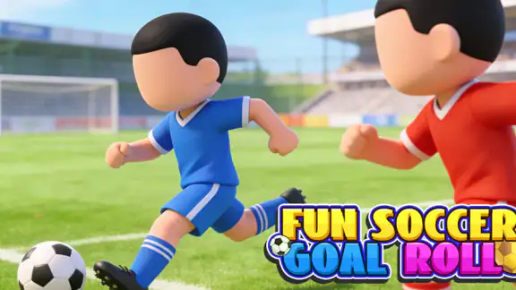 Fun Soccer Goal Roll