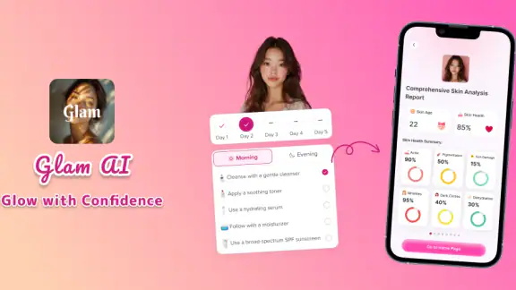 Glam Up AI:Makeup, Hair & Face