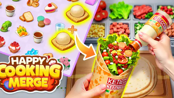 Happy Cooking Merge™