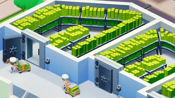 Idle Bank Tycoon: Money Empire