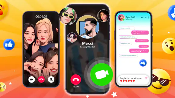 Idol Prank Video Call & Chat