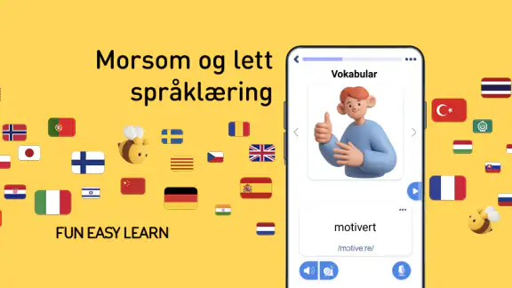 Lær norsk kurs - 11 000 ord