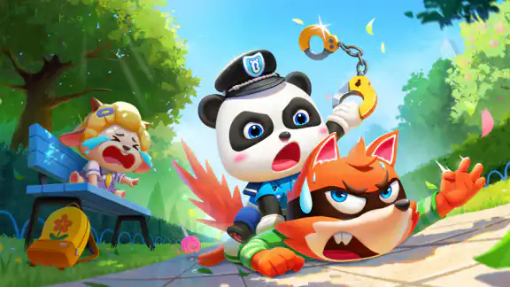 Little Panda Policeman
