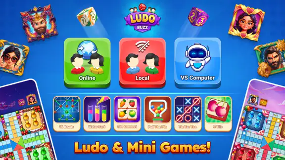 Ludo Buzz - Multiplayer Game