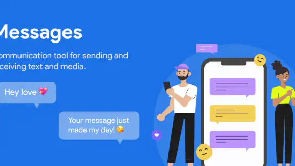 Meldinger: SMS Messenger