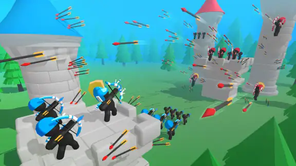 Merge Archers: Bow and Arrow