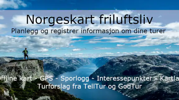 Norgeskart friluftsliv